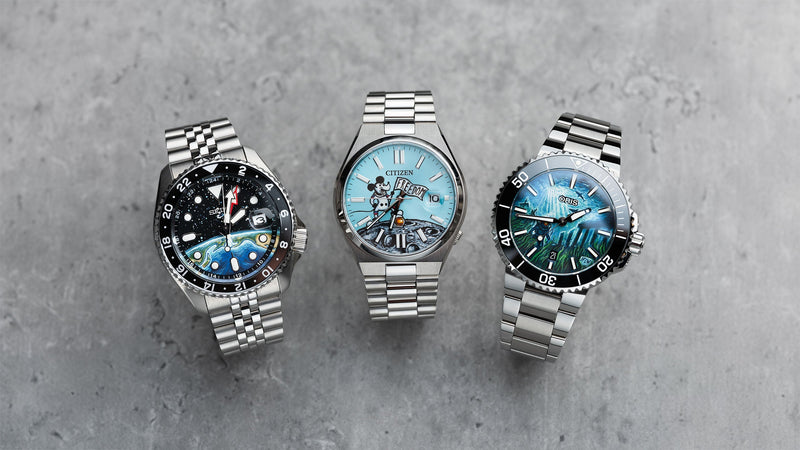Exclusive and expressive customized watches with a unique, hand-painted design that highlights distinct taste in fine art and style by IFL Watches.