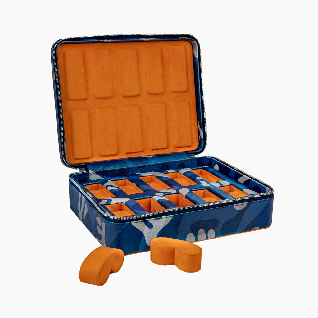 Blue Camo Watch Box – Ten Watches