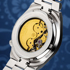 Citizen Tsuyosa Calavera Nocturna – Exhibition caseback showing Caliber 8210 automatic movement, limited edition by IFL Watches