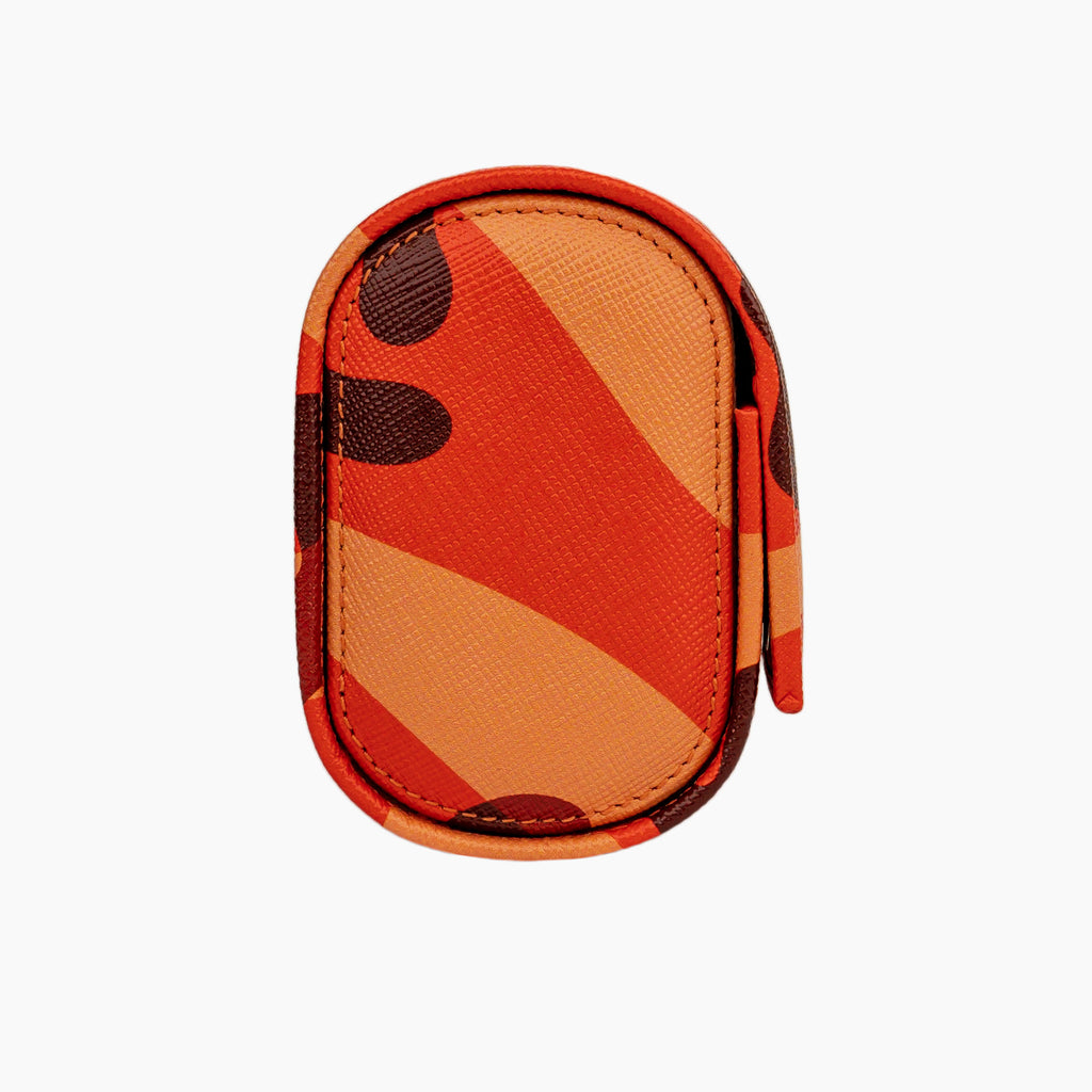 Orange Camo Watch Roll – Two Watches