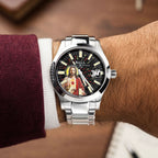 Ball Engineer M Ascension — Micro gas tubes glowing through indices on a hand-painted dial, customized limited edition timepiece by IFL Watches.