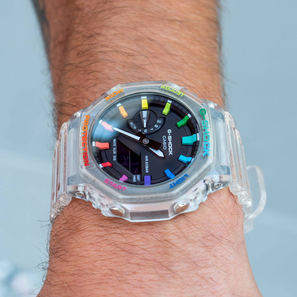 G-Shock CasiOak Jellyfish Rainbow