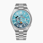 Free Willie Concept – Exclusive hand-painted Steamboat Willie artwork customized on Citizen Tsuyosa Automatic. 