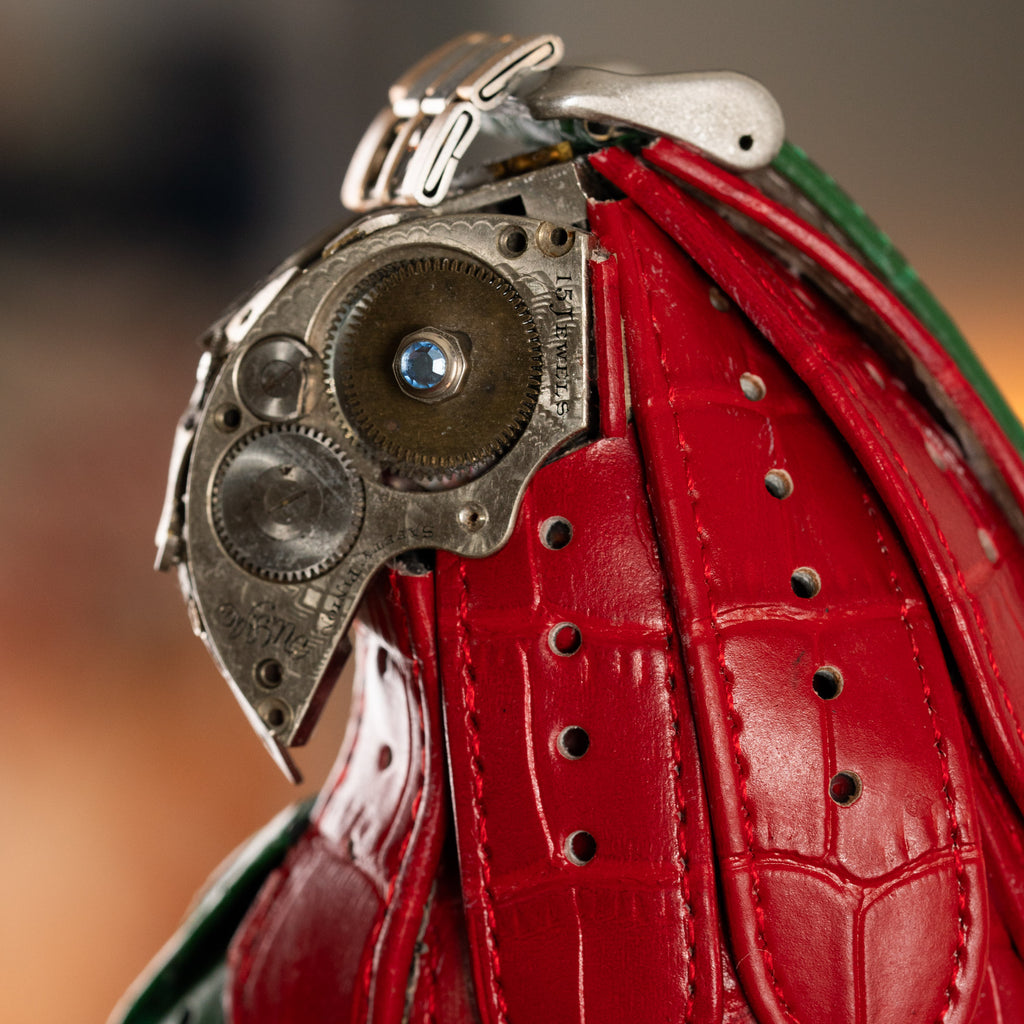 Tick Tock Squawk Sculpture Art 