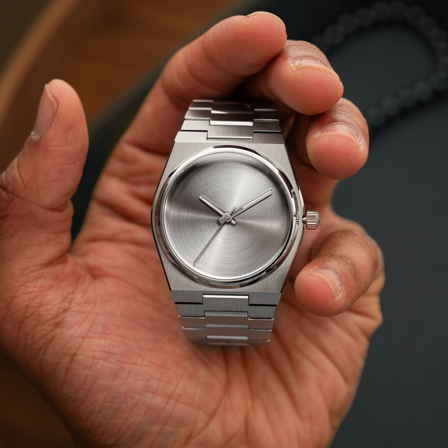 Tissot PRX Silver Bullet Concept—Swiss craftsmanship meets modern design with a 40mm case and custom dial on Tissot PRX by IFL Watches.