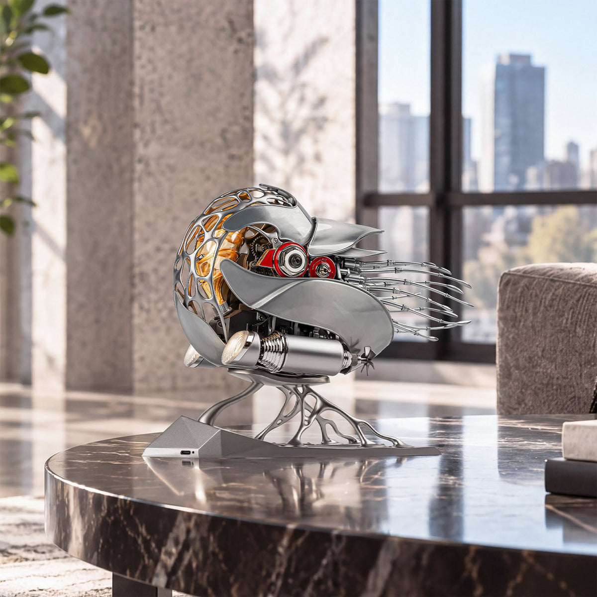 Mecha Naut — Natural Metal