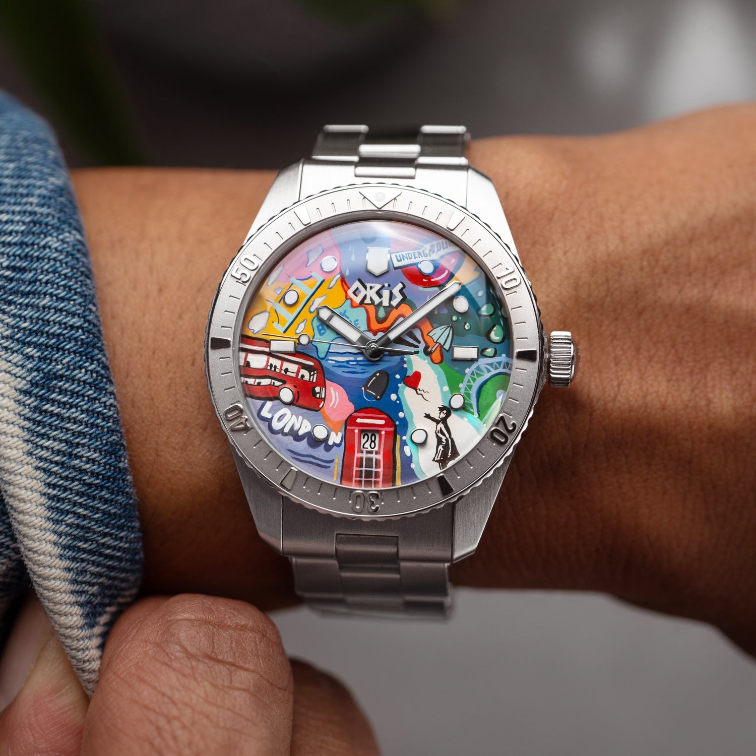 Oris Diver 65 Spray Britannia – Bespoke Timepiece – IFL Watches