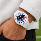 Casio G-Shock Australia flag watch worn on the wrist, by IFL Watches