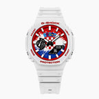 Casio G-Shock Croatia — white custom G-Shock with the Croatia flag dial, by IFL Watches