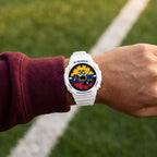 Casio G-Shock Ecuador flag dial watch, customized by IFL Watches