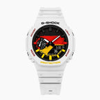 Casio G-Shock Germany — white custom G-Shock with the Germany flag dial, by IFL Watches