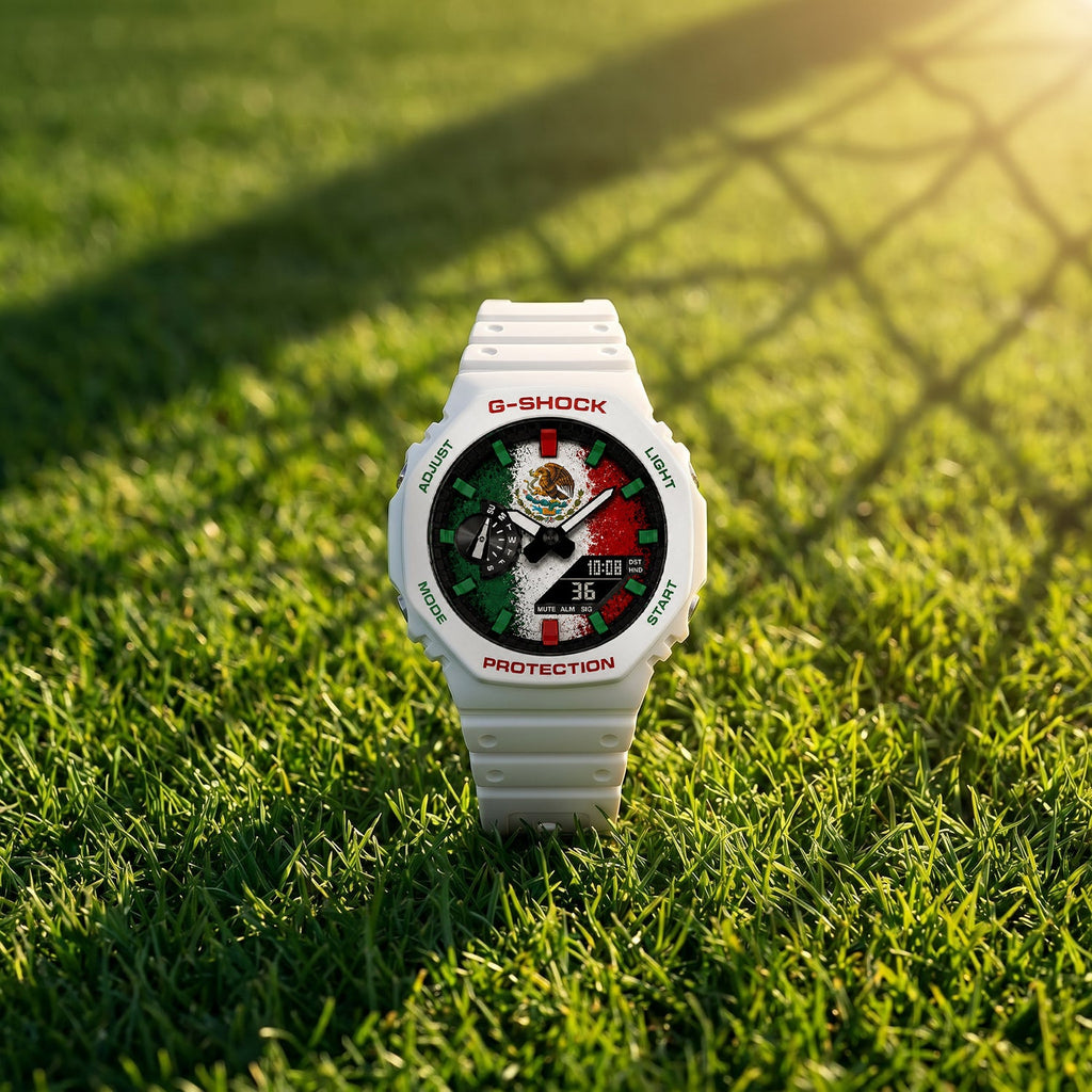 Casio G-Shock Mexico national flag watch by IFL Watches