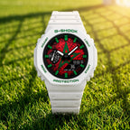Casio G-Shock Morocco flag dial watch, customized by IFL Watches