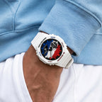 Casio G-Shock Netherlands flag dial watch, customized by IFL Watches