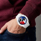 Custom Panama flag Casio G-Shock on the wrist, by IFL Watches