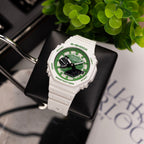 Casio G-Shock Saudi Arabia — custom Saudi Arabia flag G-Shock lifestyle shot, by IFL Watches