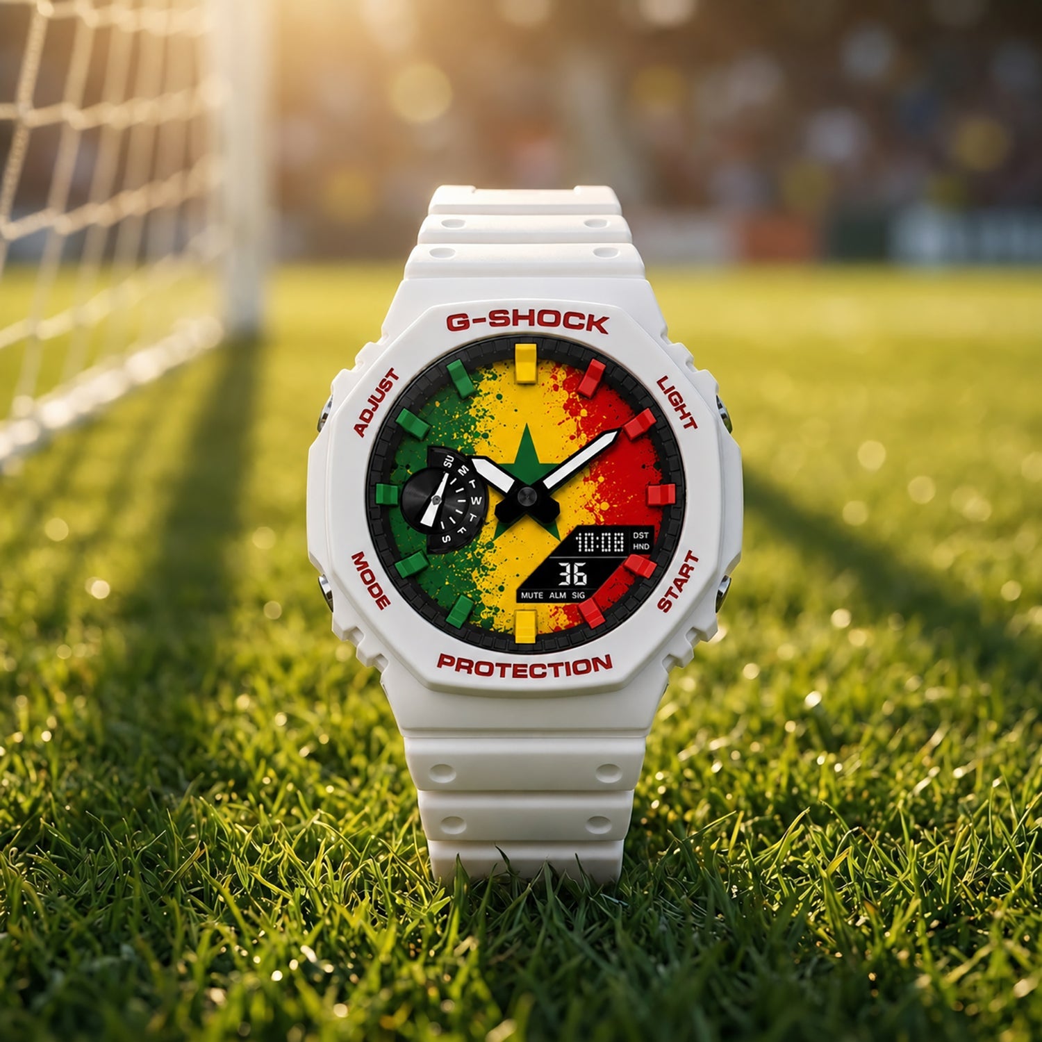 Casio G-Shock Senegal national flag watch by IFL Watches