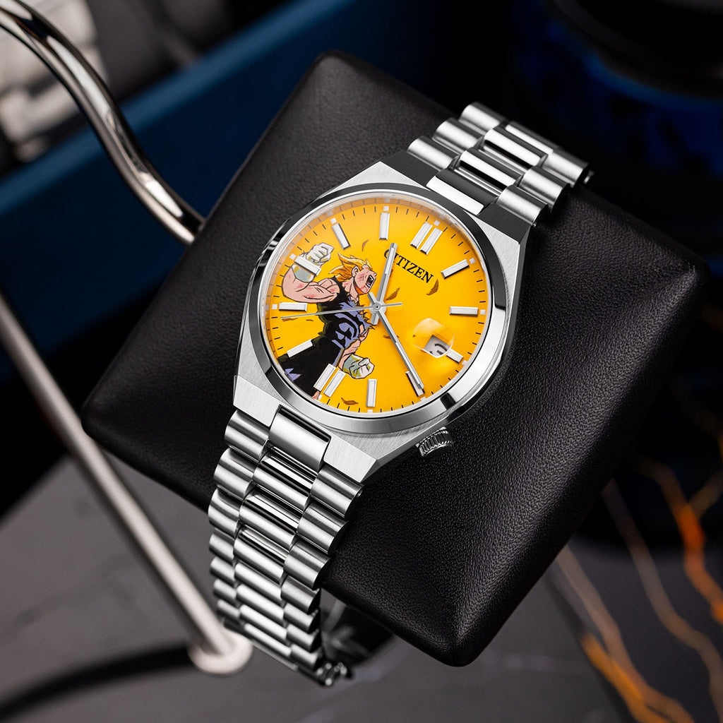 Final Atonement Concept – Hand-customized Citizen Tsuyosa Automatic featuring anime warrior artwork, a bespoke timepiece by IFL Watches