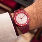 Bioceramic Strap & Case for AP X Swatch Royal Pop Otto Rosso