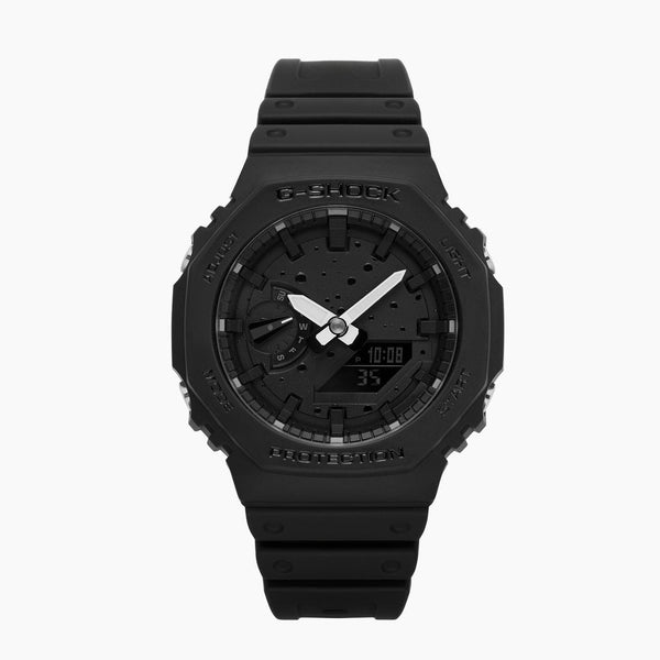 G-Shock CasiOak Blackout Watch – Hand-Painted Custom Dial in Black