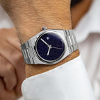 Aventurine Steel Concept – Custom natural aventurine stone dial on stainless steel watch, bespoke timepiece by IFL Watches