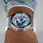 G-Shock CasiOak Orca Limited Edition Watch – Hand-Painted Custom Dial with Arctic Theme and Orca Artwork