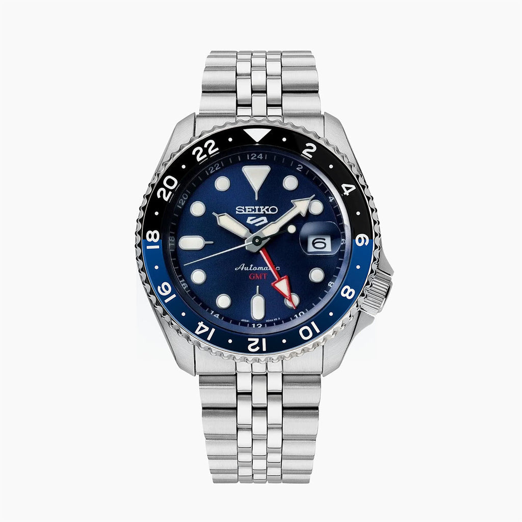 The Seiko 5 Sports GMT Blue Dial ref. SSK003K1
